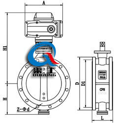 電動調(diào)節(jié)蝶閥 (法蘭式) 